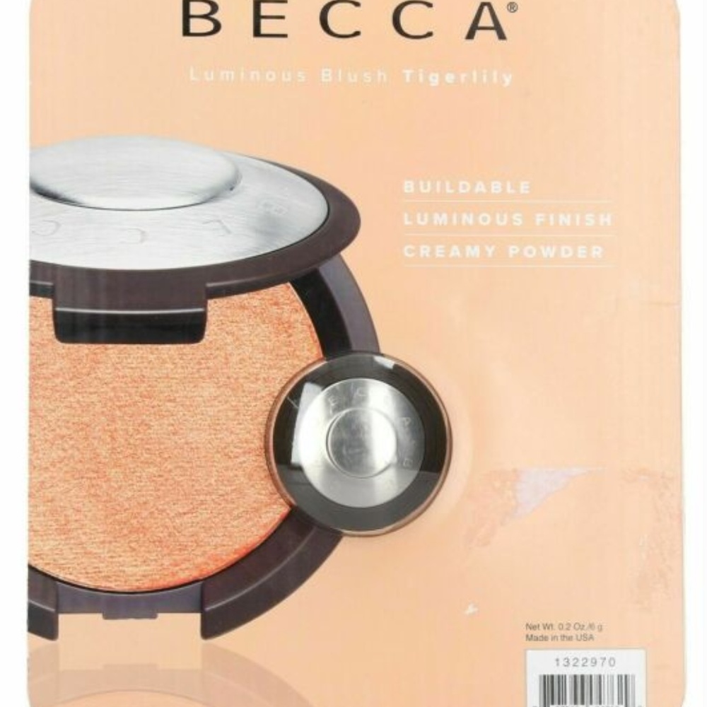 NIB BECCA Luminous Blush Tigerlilly Creamy Powder… - Picture 3 of 6